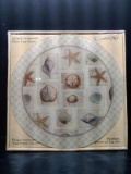 Counter Art 13 Inch Tempered Glass Lazy Susan -sealed