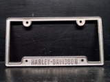 Metal Harley Davidson License Plate Frame