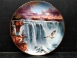 Danbury Mint Collector Plate-Cascading Thunder