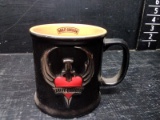 Harley Davidson Collector Mug-Red Heart, Sword and Wings