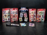 NFL Pro Stamp Collector Album, Pen, Magnets and Stamps-NEW