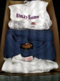 Collection 4 Harley Davidson Ladies Lg & XL Shirts