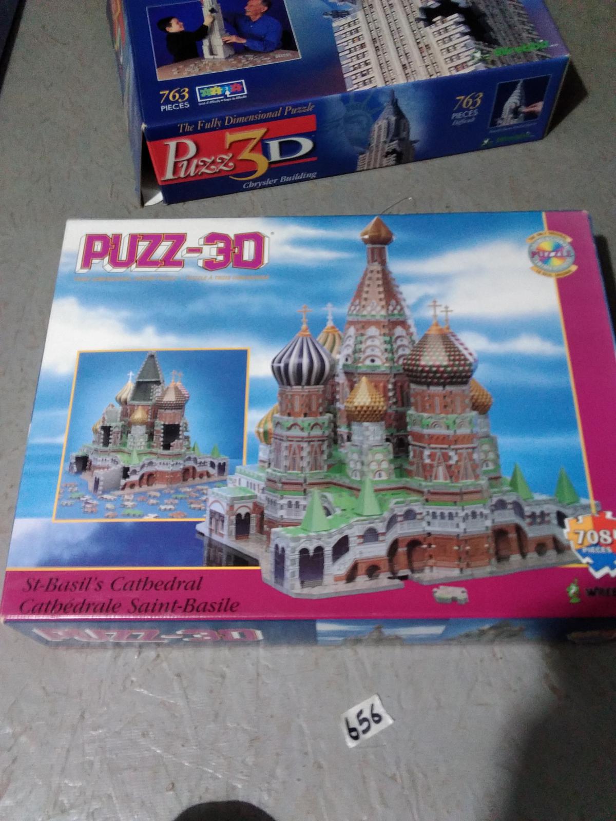 3-D Puzzle-St Basil's Cathedral | Proxibid