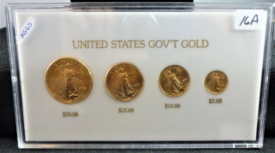 HIGH GRADE FAMILY OF GOLD EAGLES