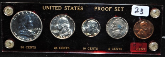 RARE 1951 "PROOF SET" FROM SAFE DEPOSIT - THE  CURRENT COIN WORLD TRENDS LI