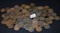 120 MIXED DATE INDIAN HEAD PENNIES