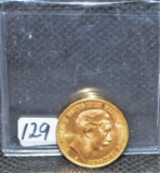 1912 GERMAN 20 MARK WILHELM II GOLD COIN