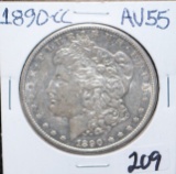 KEY DATE 1890-CC MORGAN DOLLAR FROM SAFE DEPOSIT