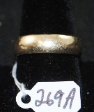 GENT'S 14K YELLOW GOLD BAND