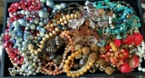 VARIETY OF 27 VINTAGE NECKLACES