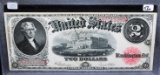 $2 U.S. LEGAL TENDER NOTE SERIES 1917 LARGE SIZE