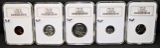 1956 5 COIN PROOF SET - NGC PF68