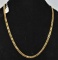 GREAT 18K YELLOW GOLD CURB-LINK NECKLACE