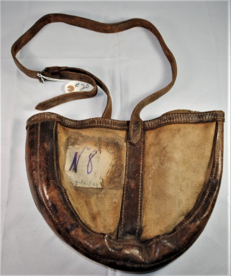 PAYROLL BAG FROM THE BOLIVIA MINING ROBBERY