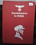 RARE NSDAP (NAZI) ORGANIZATION BOOK - DATED 1943