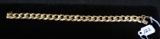 GREAT 14K YELLOW GOLD CURB LINK BRACELET