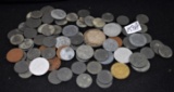 APPROX 75 OLD GERMAN COINS