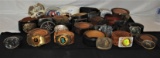 COLLECTION OF 24 WESTERN BELTS WITH BUCKLES