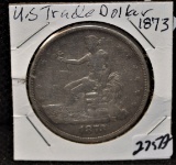 SCARCE 1873 SEATED DOLLAR FROM SAFE DEPOSIT