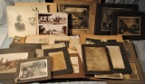 BOX OF 19TH CENTURY & EARLY 20TH CENTURY PHOTOS
