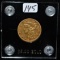 SCARCE 1885-S $5 LIBERTY GOLD COIN