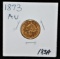 SCARCE 1873 $2 1/2 LIBERTY GOLD COIN