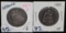 1854 & 1857 SEATED QUARTERS FROM SAFE DEPOSIT