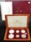1992 6-COIN U.S. OLYMPIC GOLD & SILVER COIN SET