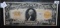 RARE $20 GOLD COIN NOTE - SERIES 1922 LARGE SIZE