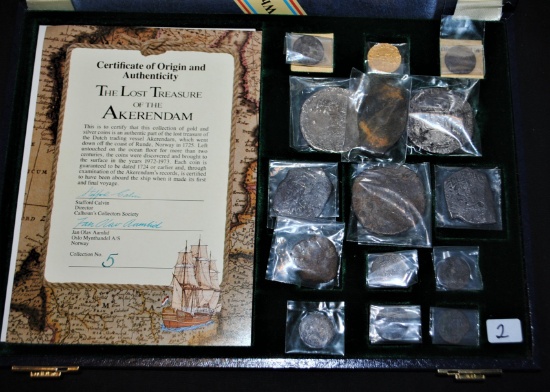 "THE LOST TREASURE OF THE AKERENDAM" COIN SET