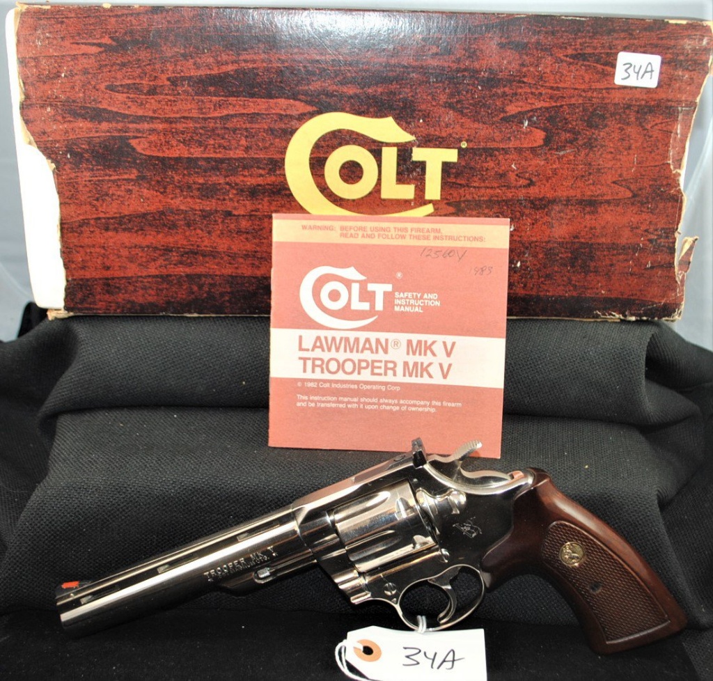 Colt Trooper Mk V Serial Numbers Colt Trooper Mk V Serial Numbers