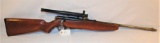WARDS WESTERNFIELD .22 CAL S.L. & LR RIFLE W/SCOPE