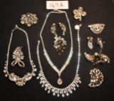 LADIES FLORENZA, WEISS AND VINTAGE JEWELRY