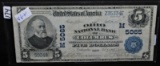$5 NATIONAL CURRENCY NOTE - SERIES 1902 LARGE SIZE
