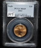 2003 $10 (1/4 OZ) AMERICAN GOLD EAGLE PCGS MS69