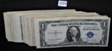 100 $1 SILVER CERTIFICATES - SERIES 1935 & 1957