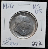 1926 SESQUICENTENNIAL AMERICAN INDEDENCE HALF