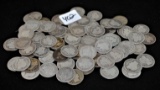 80 MIXED DATE & MINT BARBER DIMES