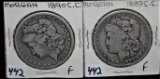 1883-CC & 1890-CC MORGAN DOLLARS