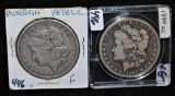 1878-CC & 1890-CC MORGAN DOLLARS
