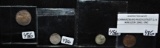 4 VERY EARLY RARE GERMAN COINS