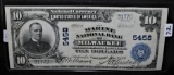 CHOICE BU $10 NATIONAL BANK NOTE SERIES 1902