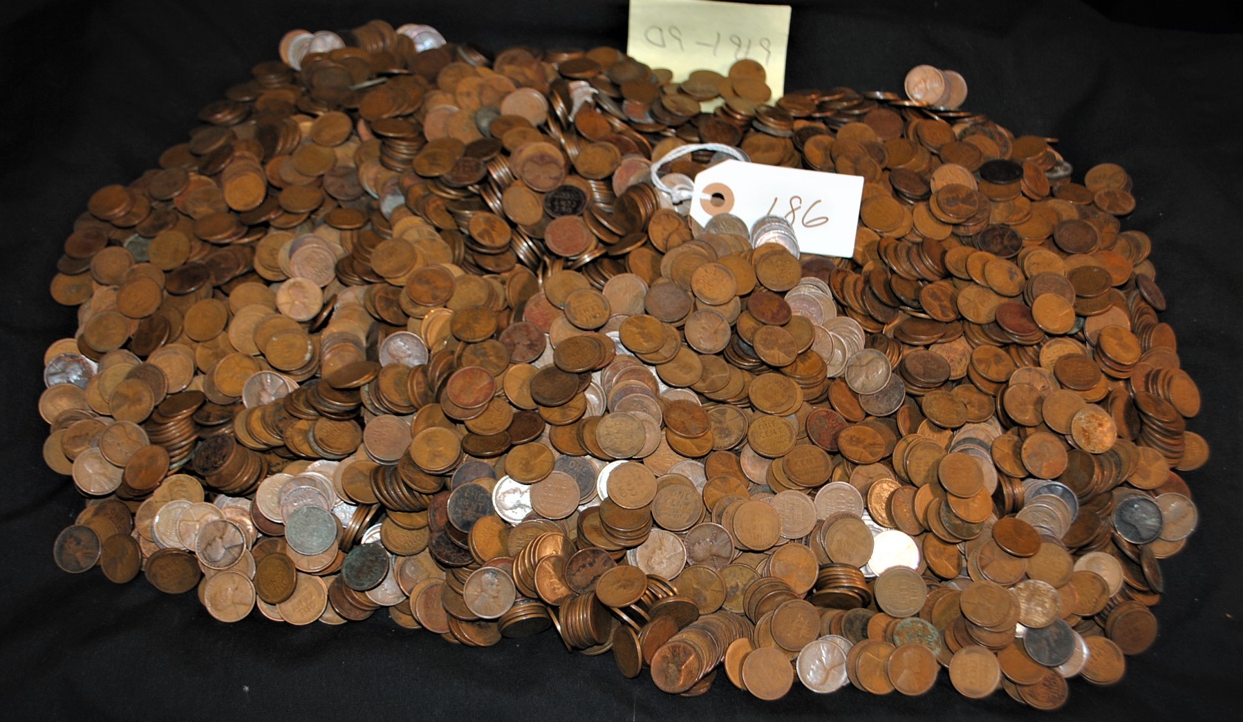 OLD nvestment Collecton LOT Wheat Cent Penny Rolls W/90% Slver U.S