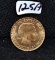 RARE 1930 URUGUAY $5 GOLD PESO (.2501 OZ) COIN