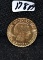 RARE 1930 URUGUAY $5 GOLD PESO (.2501 OZ) COIN