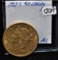 SCARCE 1902-S CHOICE AU+ $20 LIBERTY GOLD COIN