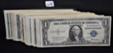 122 $1 SILVER CERTIFICATES SERIES 1935 & 1957