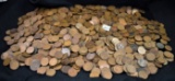 1191 MIXED DATE WHEAT PENNIES FROM 1909 THRU 1919