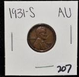 KEY DATE 1931-S HIGHER GRADE LINCOLN PENNY
