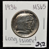 EARLY 1936 LONG ISLAND COMMEMORATIVE HALF DOLLAR